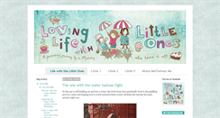 Desktop Screenshot of lovinglifewithlittleones.com